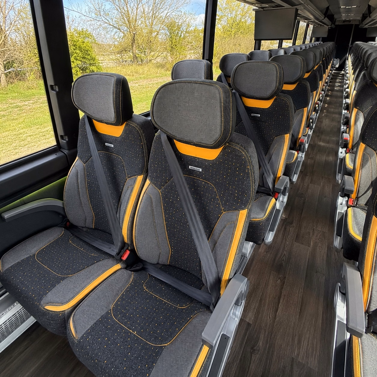 ceremony to reception charter bus shuttles for hialeah weddings