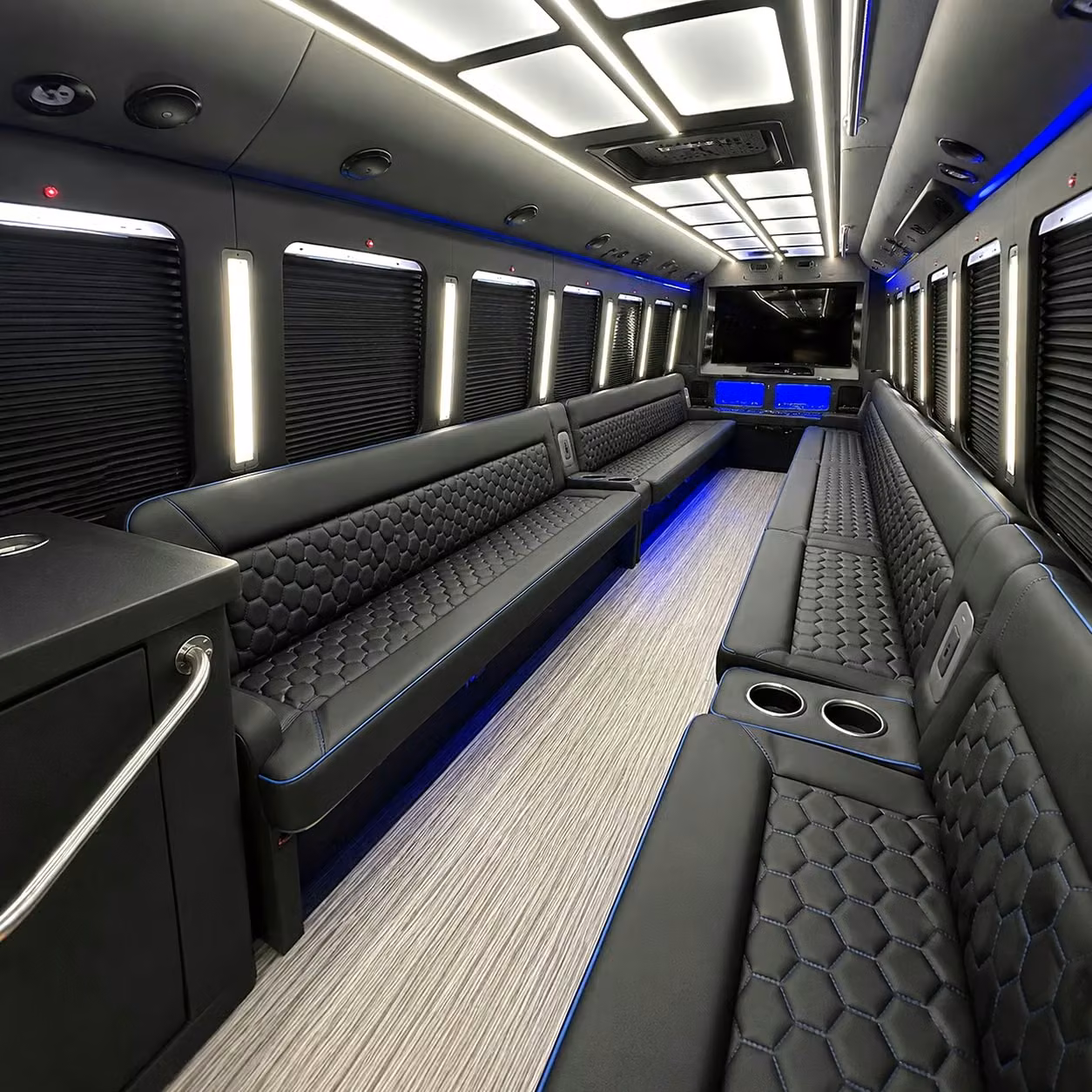 party bus interior