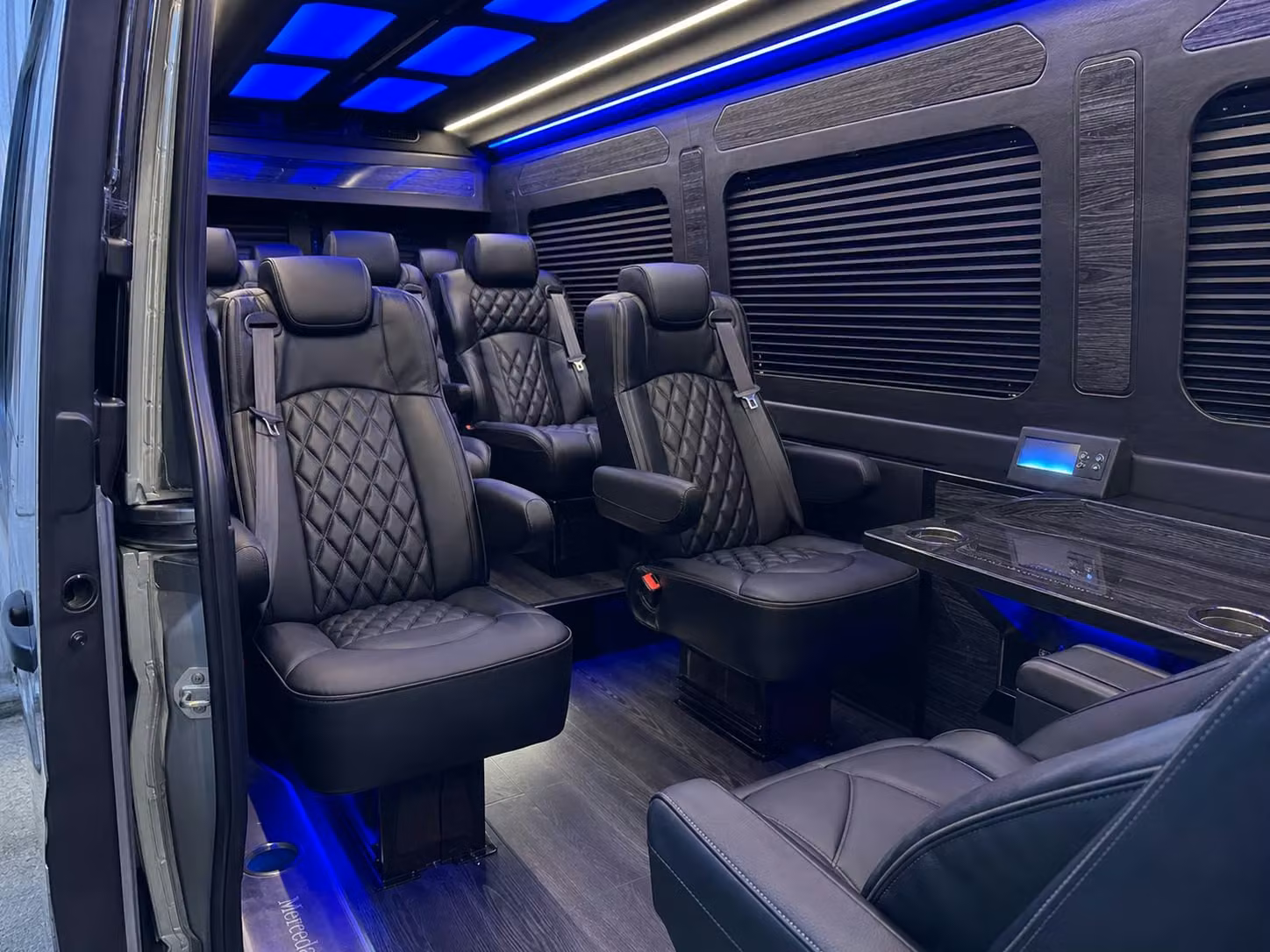 sprinter van transportation for groups and events across hialeah